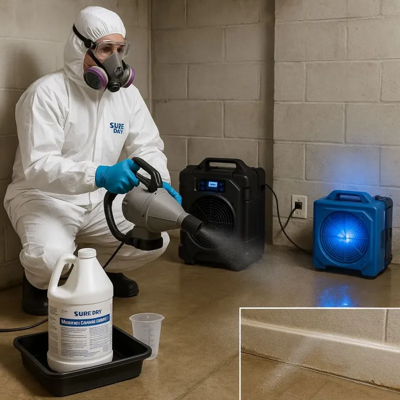 Sanitization and Odor Removal process in Ryland Heights, KY
