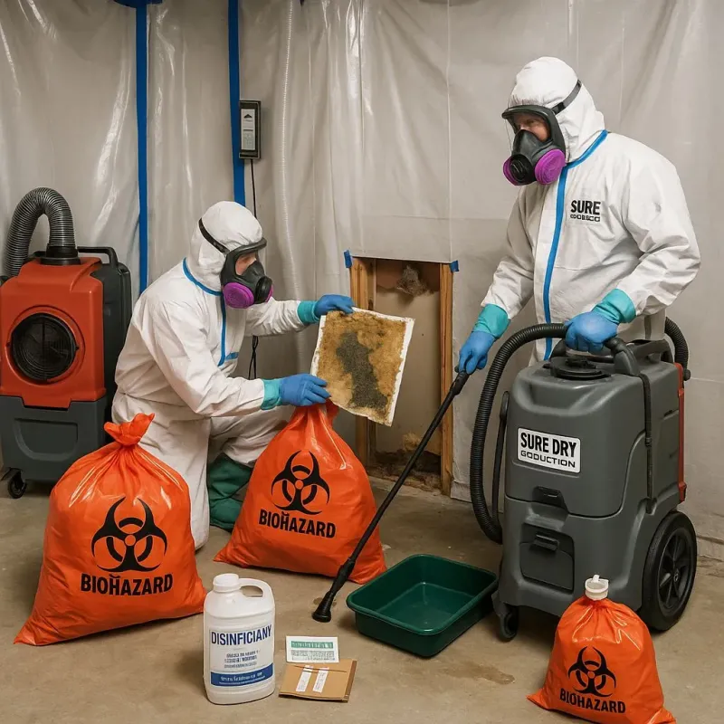 Contaminated Water Handling Protocols process in Ryland Heights, KY