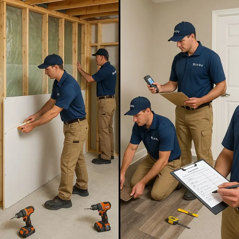 Repairs and Reconstruction process in Ryland Heights, KY